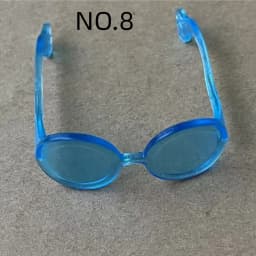 Candy Color 1/6 Doll Glasses Handrings DIY Doll Dressing Accessories Original Doll Decorations Part for Doll Making