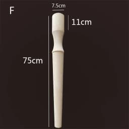 1PC Height 45-75cm Solid Wood Furniture Leg Furniture Accessories Sofa Bed Cabinet Table and Chair Replacement Feet Sloping Foot