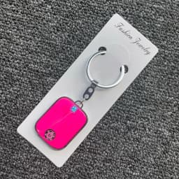 Chrome Keychain Zinc Alloy KeyRing Key Chain For Piaggio Vespa Primavera 150 SPRINT 150 GTS 300 IE LXV 125