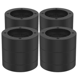 4/8Pcs Round Foot Pad Universal Furniture Riser Heavy Duty Sofa Cabinet Leg Lift Double Layer Protector Furniture Accessories