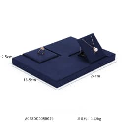 Dark Blue Jewelry Rack Light Luxury Ring Necklace Bracelet Decoration Bracelet Watch Display Table Jewelry Display Props