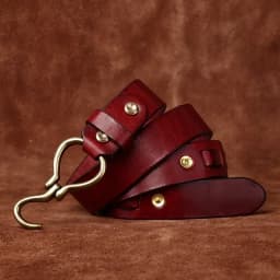 Men's Full Grain Leather Belts for Men Cowhide Male Belt Genuine Leather Copper Hook Buckle Luxury Brand Designer Waist Strap