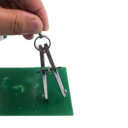 Shearing Scale Line Compass Protractor Spring Divider Dividers Calipers Shears Gold Jewelry Making Tools
