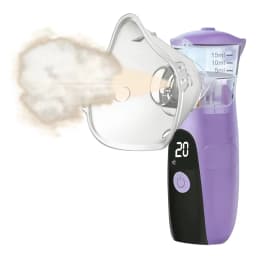 Mesh Nebulizer Portable Inhaler Machine Smart Timer Silent Atomizer for Kids Adult Rechargeable Home Medical Respiratory Care