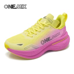 ONEMIX New Shock-Absorbing and Wear-Resistant Man Running Shoes Fashionable Fitness Women Sports Shoes Lightweight Road Shoes