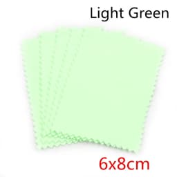 10pcs Silver Polish Polishing Cloth Soft Cleaning Cloth Wipe Wiping Cloth For Silver Gold Jewelry Tools