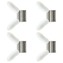 Essential Jewelry Making Tool Stringing Bead Stoppers Spring End Fasteners Alloy Material Perfect for Beading Bracelets