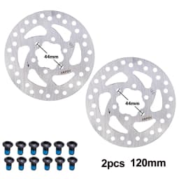 MTB Bicycle Brake Rotor 120 140 160 180 203mm 6 in Stainless Steel Hydraulic Brake Rotor MTB Road Bike Disc Brake With T25 Bolt