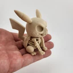 Pokemon Pikachu Gengar Action Figures Anime Skeletal Model Figures Charmander Mewtwo Snorlax Eevee Desktop Ornaments Kids Gift