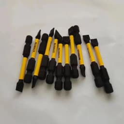 DEWALT SL8 57MM Slotted Impact Drill Bits High Speed Steel Hard Metal Screwdriver Batch Head 5PCS