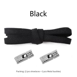 Elastic Laces Sneakers Diamond Cross Locks Shoelaces Without ties Kids Adult 8MM Width No Tie Shoe laces Rubber Bands Shoelace