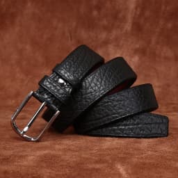 3.8CM Pure Cowhide Genuine Leather for Men High Quality Jeans Needle Buckle Belts Cowboy Waistband Male Fashion BusinessLuxury