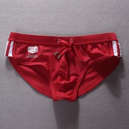Real shot of various styles Men's classic quality solid color seaside beach swimming trunks 30806