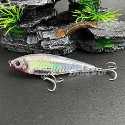 3D Inshore Twitchbait 90SS Slow Sinking 9cm 18g Pencil Stick Bait Saltwater Pesca Artificial Bait Seabass Fishing Lures Supplies