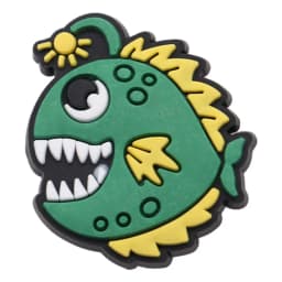 New 1-12pcs Cartoon Deep Sea Fish Turbot Hermit Crab Whale Starfish PVC Shoe Charms Sandals Shoes Decoration Slipper Accessories