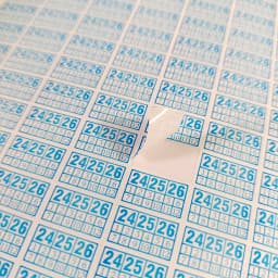 190pcs 13x8mm Warranty Void Sticker With Year Months Repair Expire Date Removal Proof Stamp Products Security Seal Label