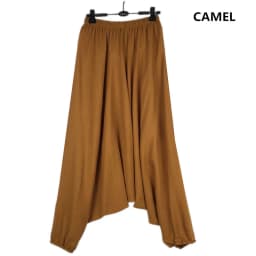 2026 Spring Women Casual Loose Harem Pants Solid Elastic Waist Summer Wide Leg Pants Plus Size Cotton Linen Trousers 4XL 5XL