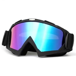 1pc Unisex Ski Goggles, Snowboard Snow Goggles, UV Protection Anti-fog Motorcycle Eyewe