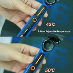 Gillette labs heated razor Bugatti Veyron series Gillette labs Men's Shaver Set 5-layer razor blade Stainless steel material