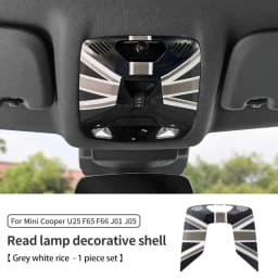 Reading Light Frame Trim Cover For Mini Cooper F65 F66 E/SE J01 EV Aceman J05 U25 Countryman ABS Car Interior Decor Accessories