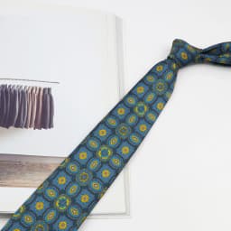 7.5cm Classic Men's Retro Pattern Tie Fashion Wedding Tie Soft And Comfortable 100% Micro Fiber