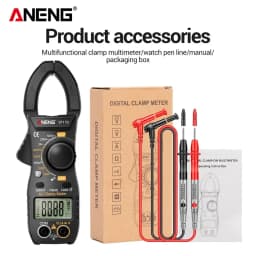 ANENG ST170 Clamp Meter Digital Multimeter Tester 1999 Counts AC/DC Voltage Ammeter Tester Car Amp Hz Capacitance NCV Ohm Test