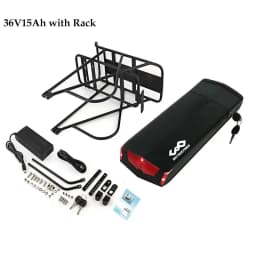 48V 30AH 21700 Rear Rack 52V 30AH Ebike Battery 48V 20Ah Electric Bycicle Batteria Pack for 2000W 1500W 1000W 750W 500W 350W