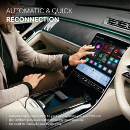 OTTOCAST Play2Video Ultra Carplay Ai Box Wireless Android Auto Adapter Built in Youtube Netflix For VW Benz Ford 99% of Cars