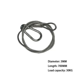 10pcs/Lot Steel Wire Safety Ropes Security Cables Stage DJ Lighting Par Lights