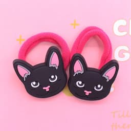2Pcs/Set Sweet Cake Ice Cream Shape Hair Accessories Colorful Nylon Headband Kids Ponytail Holder Scrunchie Ornaments Gift