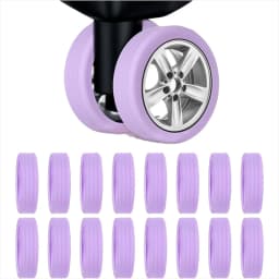 32/4PCS Silicone Wheel Protector Luggage Compartment Wheel Protect Cover Trolley Case Silent Caster Sleeve Suitcase Accessories