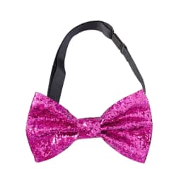Fashion Shiny Paillette Sequins Bowtie Dance Bowknot Neck Decoration Stage Performance Tie Adjustable Necktie Party