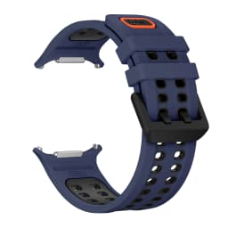 Two-tone Silicone Strap For Samsung Galaxy Watch Ultra 2025 Outdoor Sports Breathable Bracelet Correa for Galaxy Watch Ultra 2