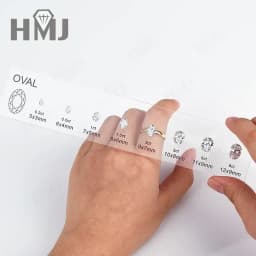 High Quality Diamond Cutting Carat Tools | Ring Mainstone Size Comparison Gemstone Set | For Custom Jewelry Designers
