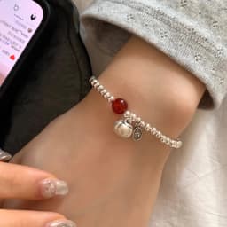 New 925 Sterling Silver Metallic Belt Vintage Punk Bracelet Bangle For Woman Girl Fashion Jewelry Gift Dropship Wholesale