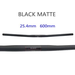 25.4 Full Carbon Handlebar Folding Bike Horizontal Handle Bar 400-700MM One-Shaped Ultralight Bicycle Straight Handlebar