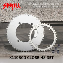 PASS QUEST X110BCD 2X AXS 12s Sprocket AERO Road Bike Gravel Bike