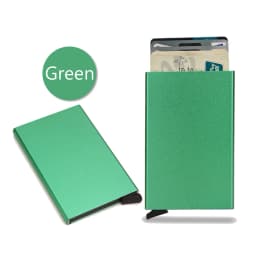 Rfid Smart Wallet Credit Card Holder Metal Thin Slim Men Women Pop Up Minimalist Wallet Small Cardholer Vallet Walets for Men