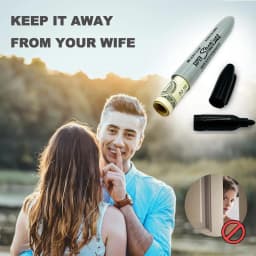 Creative Sight Secret Marker Pen Mini Hidden Safe Diversion Storage For Home Office Travel Hide Necklace Money Small Valuables