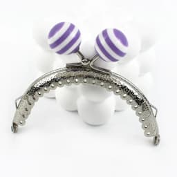 2/5/10Pcs 85mm Embossed Metal Bag Handle Color Bead Coin Purse Frame Kiss Clasp Handbag Wallet Sewing Brackets for Making Bags