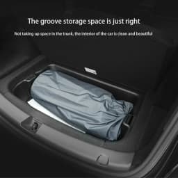 For Tesla Model 3 Model Y / YL 2026-2017 Inflatable Air Mattress Outdoor Camping Inflatable Special Suede Fabric Car Travel Bed