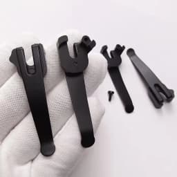 1piece Stainless Steel Deep Carry Pocket Back Clip for 91mm Vt Swiss Army Knife Back Clip Accessories