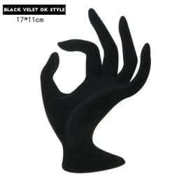 5 Style Mannequin 3 Colors Stand Holder Rose Red Earrings Ring Necklace Bracelet Jewelry Display Bangle Watch Jewelry Storage