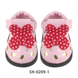 5.5CM PU Leather Mini Doll Shoes For 14 Inches American Doll Boots Hollowing Heart Bow Shoes For 35Cm Baby Girl,Lise,Nancy Dolls
