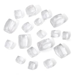 Natural Raw Mineral Stone Beads Square Shape Bead Citrine Quartz Reiki Healing Beads For Jewelry Making DIY Necklace Bracelet