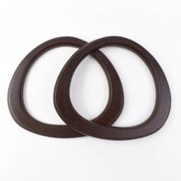 2/4Pcs Solid Wooden O Ring Bags Handle Purse Frame Woven-Bag Handles Handmade Bag Charm DIY Women's Handbag Craft Accessories