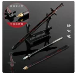 Mo Dao Zu Shi Anime Manga Peripheral Office Supplies Metal Pen The Untamed Animation Derivatives Knife Sword Model Pens
