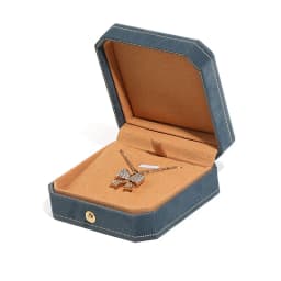 New Octagonal Jewelry Organizer Box for Earrings Ring Pendant Necklace Bracelet Storage Flannelette Vintage Gift Packaging Box