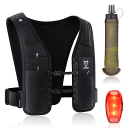UTOBEST UTR113 Reflective Running Hydration Vest Adjustable Phone Holder Hydration Pack for Training Cycling Hiking