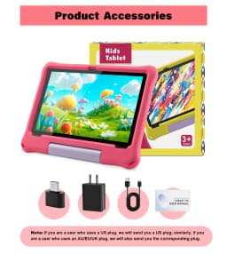 Paitanry CH10 Plus Android 16 Kids Tablet 10 inch 5000Mah Octa-core 8GB (3+5GB) RAM 32GB ROM Learning Children's Tablet PC